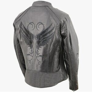 Milwaukee Leather Gun Pocket Jacket in Black Extra Large